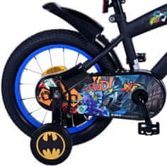 Volare Detský bicykel Batman - chlapčenský - 14 palcov - čierny