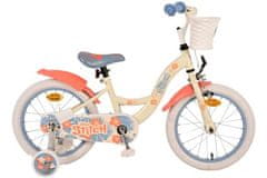 Volare Detský bicykel Disney Stitch Kids - dievčenský - 16 palcov - Cream Coral Blue