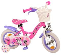 Volare Detský bicykel Minnie - dievčenský - 12 palcov - ružový
