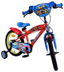 Volare Detský bicykel Paw Patrol - chlapčenský - 16 palcov - červený