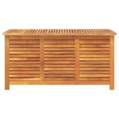 Vidaxl Záhradný úložný box s mriežkami 113x50x56 cm masívna akácia