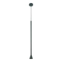 ACA ACA Lighting závesné svietidlo 1XGU10 CLOUZOT čierna kov IP20 D7,5XD10XH190CM YL22801PBK