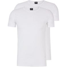 Hugo Boss 2 PACK - pánske tričko BOSS Slim Fit 50475276-100 (Veľkosť XL)