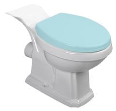 AQUALINE Sapho, ANTIK WC kombi misa, biela