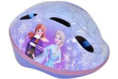 Volare Cyklistická prilba Disney Frozen - modrá - 52-56 cm