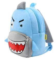 EXCELLENT Semišový batoh modrý - Shark