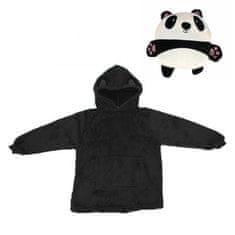 VivoVita Hoodie Toy 2-in-1 – Detská mikina s kapucňou, čierna