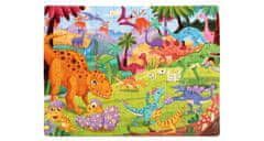 Merco Multipack 2 balenie Dinosaurus puzzle 100 dielikov