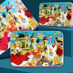 Merco Multipack 2 balenie Princezna puzzle 100 dielikov