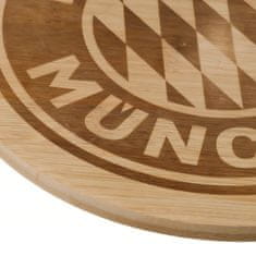 FAN SHOP SLOVAKIA Drevená doštička FC Bayern Mníchov, bambus