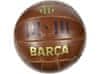 Futbalová lopta FC Barcelona, Retro štýl, umelá koža, vel 5