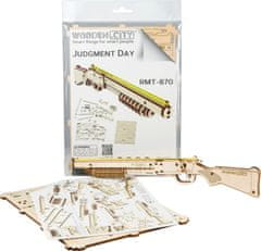 Wooden city 3D puzzle Puška Judgment Day RMT-870, 42 dielikov