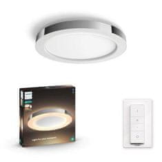 Philips Philips HUE Hue WA Adore kúpeľňové stropné LED svietidlo 1x25W 2900lm 2200-6500K IP44 40,7 cm chrómové plus ovládač