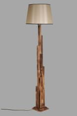 Opviq Stojaca lampa Yanik I 165 cm hnedá/béžová