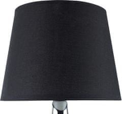 Konsimo Stolová lampa RILA strieborná/čierna