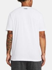 Under Armour Tričko UA SPORTSTYLE LOGO UPDATE SS-WHT XXL