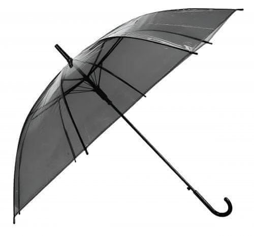 APT  Priehľadný dáždnik čierny