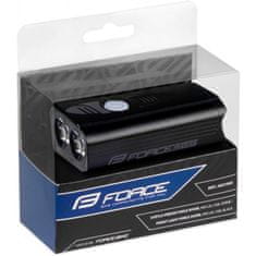 Force Diver 900 lm USB svetlo - predné, integrovaná Li-ion batéria 2800 mAh, čierna