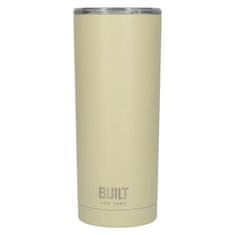 Smart Plus BUILT Vacuum Insulated Tumbler - Vákuovo izolovaný oceľový termohrnček 600 ml (Vanilka)