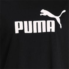 Puma Tričko čierna L Ess Cropped Logo