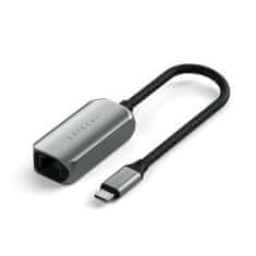 Satechi Ethernetový adaptér USB-C 2.5 Gigabit, tmavosivý