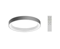 AZZARDO LED Stropné prisadené svietidlo AZzardo Sovana Top 80 CCT grey Dimm AZ3447 80W 4000lm 2700-6500K IP20 78cm stmievateľné šedé