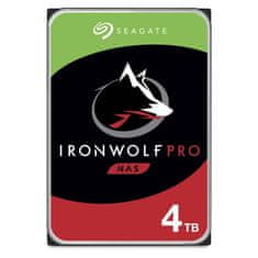 Seagate HDD IronWolf Pro NAS 3.5" 4TB - 7200rpm/SATA-III/128MB