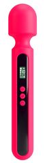 You2toys Pink Sunset Wand Vibrator, masážny vibrátor s displejom