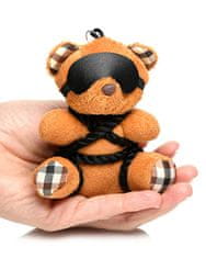 Master Series Rope Teddy Bear Keychain, kľúčenka zviazaný medvedík