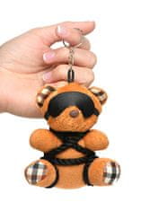 Master Series Rope Teddy Bear Keychain, kľúčenka zviazaný medvedík