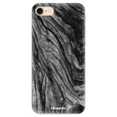 iSaprio Silikónové puzdro - Burned Wood pre Apple iPhone 7 / 8