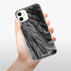 iSaprio Silikónové puzdro - Burned Wood pre Apple iPhone 11