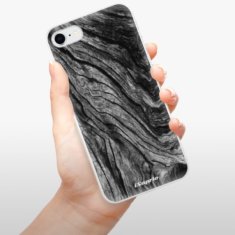 iSaprio Silikónové puzdro - Burned Wood pre Apple iPhone SE 2020