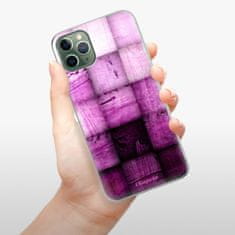 iSaprio Silikónové puzdro - Purple Squares pre Apple iPhone 11 Pro Max