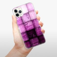 iSaprio Silikónové puzdro - Purple Squares pre Apple iPhone 11 Pro Max