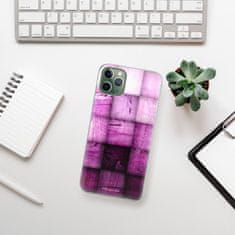 iSaprio Silikónové puzdro - Purple Squares pre Apple iPhone 11 Pro Max