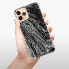 iSaprio Silikónové puzdro - Burned Wood pre Apple iPhone 11 Pro