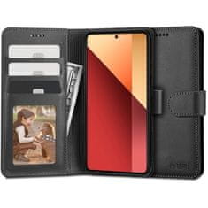 Tech-protect Wallet knižkové puzdro na Xiaomi Redmi Note 13 Pro 4G / Poco M6 Pro 4G, čierne