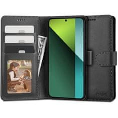 Tech-protect Wallet knižkové puzdro na Xiaomi Redmi Note 13 Pro 5G / Poco X6 5G, čierne