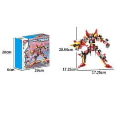 IZMAEL Stavebnica WOMA-Robot 4v1 KP30131