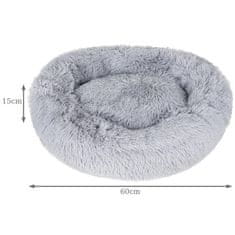 MG Dog Bed pelech pre mačky a psy 60 cm, sivý