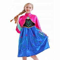 bHome Detský kostým ANNA Frozen s parochňou 98-104 S