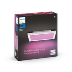 Philips Philips HUE Hue WACA Surimu prisadený LED panel 1x27W 1760lm 2000-6500K RGB IP20 30cm hranatý biely