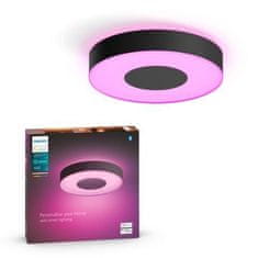 Philips Philips HUE Hue WACA Xamento M stropné LED svietidlo 33,5 W 2350lm 2000-6500K RGB IP44 38cm, čierne