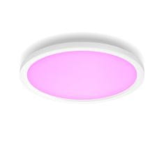 Philips Philips HUE Hue WACA Surimu prisadený LED panel 1x40W 2850lm 2000-6500K RGB IP20 39cm okrúhly biely