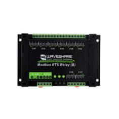 Waveshare Modul s 8 relé ovládanými cez RS485 Modbus RTU