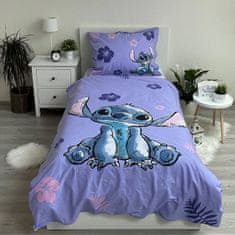 Jerry Fabrics Obliečky Lilo a Stitch White 140x200, 70x90 cm