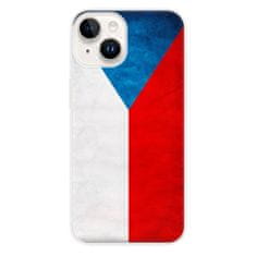 iSaprio Silikónové puzdro - Czech Flag pre iPhone 15