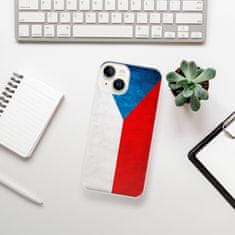 iSaprio Silikónové puzdro - Czech Flag pre iPhone 15