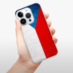 iSaprio Silikónové puzdro - Czech Flag pre iPhone 15 Pro